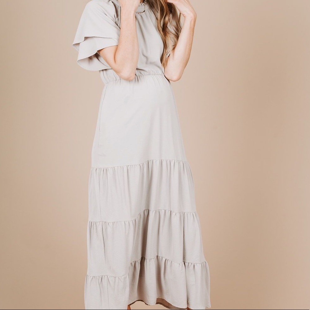 Piper & Scoot: The Kelsey Tiered Maxi Dress
